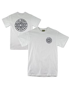 Camiseta Sex Wax Pinstripe white - FrusSurf EXPERTOS en Surf