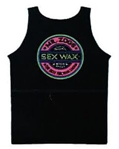 Camiseta Sex Wax Tank Top Fluoro black - FrusSurf EXPERTOS en Surf