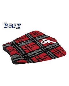 Grip surf Famous Brit rojo-gris-negro