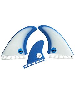 Quillas surf Manual Mark Richards Twin+1 (2+1) Futures-Blanco-Azul