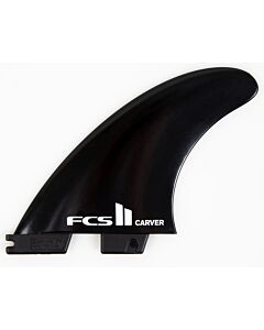 Quillas surf FCS II Carver Black Medium Trifin (3) - FrusSurf EXPERTOS en Surf