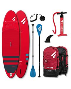 Pack Paddle Surf Fanatic Fly Air-Rojo-10'4''