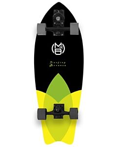 SurfSkate Manual Skull Yellow Drop 33'' - FrusSurf EXPERTOS en SurfSkate