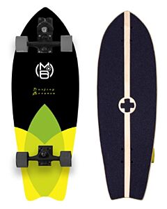 SurfSkate Manual Skull Yellow Drop 33'' - FrusSurf EXPERTOS en SurfSkate