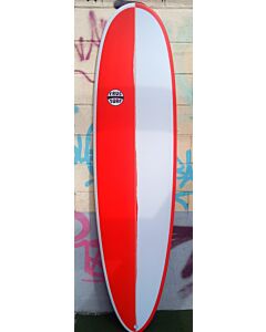 Tabla de surf FrusSurf Cyclone-Rojo-Blanco-Mitad-Fivefins-7'4'' x 22 1/2'' x 2 15/16'' Volumen: 54,7 litros