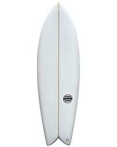 Tabla de surf FrusSurf Seven Twin Fish-Blanco-5'2''