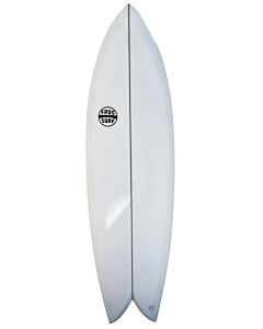 Tabla de surf FrusSurf Seven Twin Fish-Blanco-5'2''