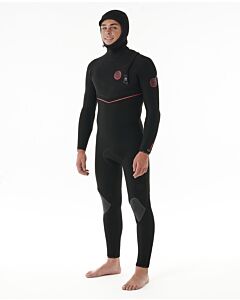 Traje de neopreno Rip Curl FlashBomb Fusion ZF 5/4 mm. con gorro - FrusSurf EXPERTOS en Surf