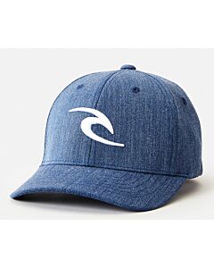 Visera Rip Curl Tepan FlexFit Boy azul marino - Frussurf Online