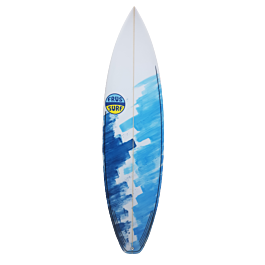 Tabla de surf FrusSurf Bboy blanco-azul - FrusSurf EXPERTOS en Surf
