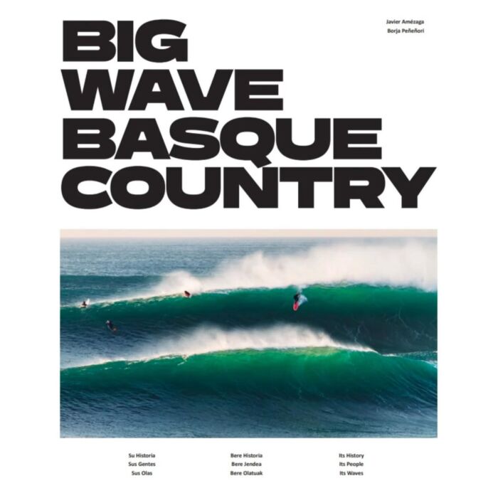 Libro Big Wave Basque Country - FrusSurf EXPERTOS en Surf