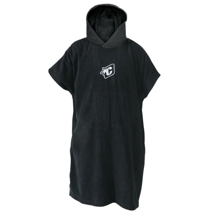 Poncho Creatures Icon black - FrusSurf EXPERTOS en Moda Surf