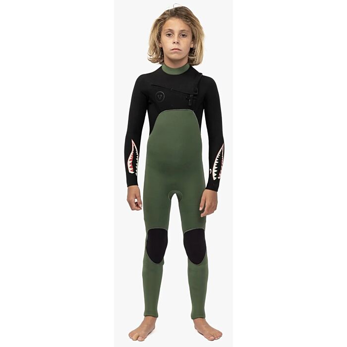 Traje de neopreno niño Vissla Boys Seven Seas CZ 4/3 mm. - FrusSurf EXPERTOS en Neopreno