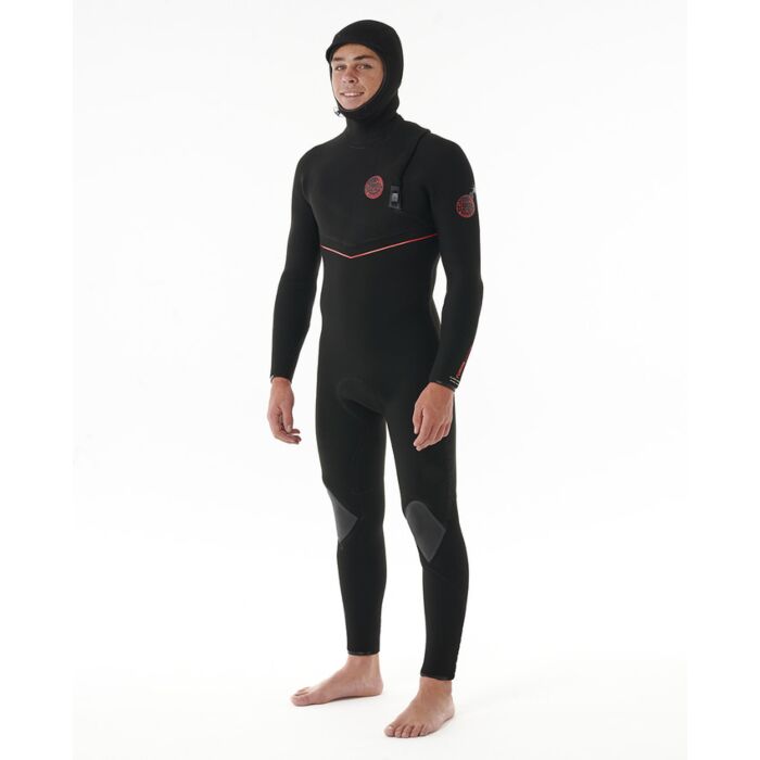 Traje de neopreno Rip Curl FlashBomb Fusion ZF 5/4 mm. con gorro - FrusSurf EXPERTOS en Surf